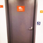 Accessible Public Restroom Door